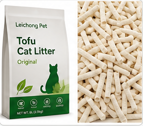原味豆腐猫砂包装和颗粒